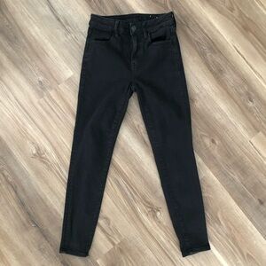 American Eagle black Next Level Stretch high rise jegging size 4S